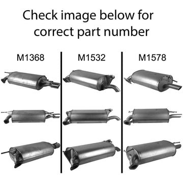 Redback Mufflers Bolt On for Toyota Camry (01/2002 - 01/2006) - Brixton 4x4 - Buy Online Now!
